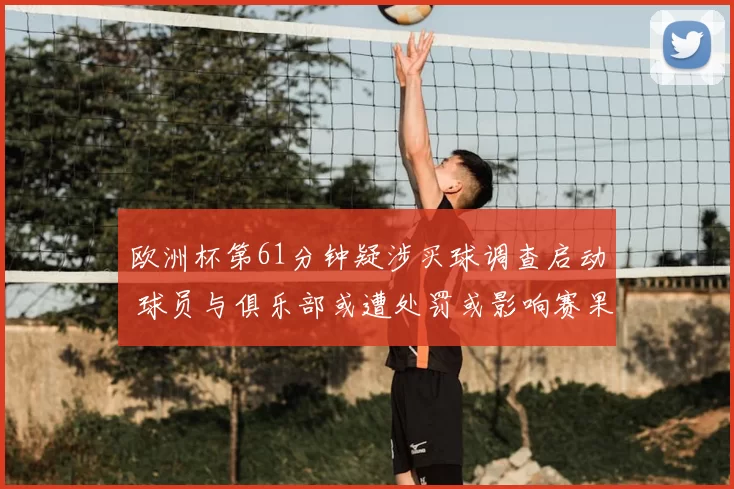 欧洲杯第61分钟疑涉买球调查启动 球员与俱乐部或遭处罚或影响赛果积分